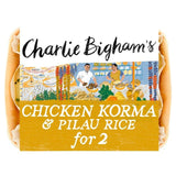 Charlie Bigham's Chicken Korma & Pilau Rice for 2 810g