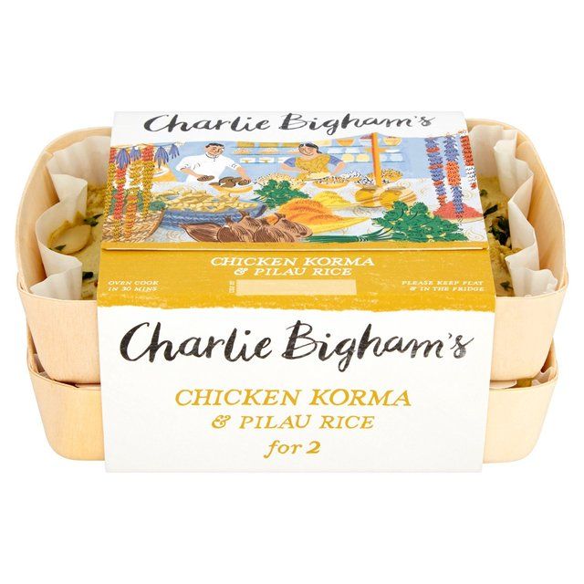 Charlie Bigham's Chicken Korma & Pilau Rice for 2 810g