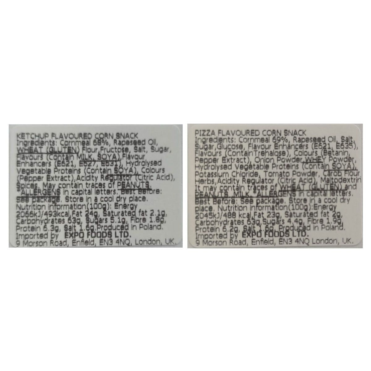 Cheetos Crisps XXL Ketchup 3 x 165g & Pizza 3 x 160g