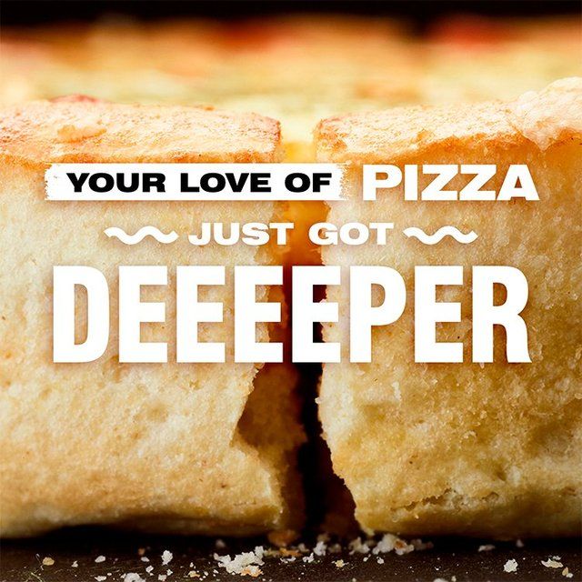 Chicago Town 2 Deep Dish 2 Four Cheese Mini Pizzas 320g