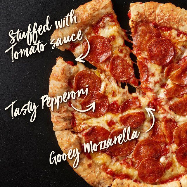 Chicago Town Takeaway Stuffed Crust Pepperoni Large Pizza 645g