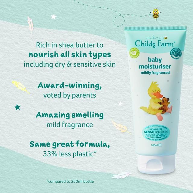 Childs Farm Baby Moisturiser Mildly-Fragranced 200ml