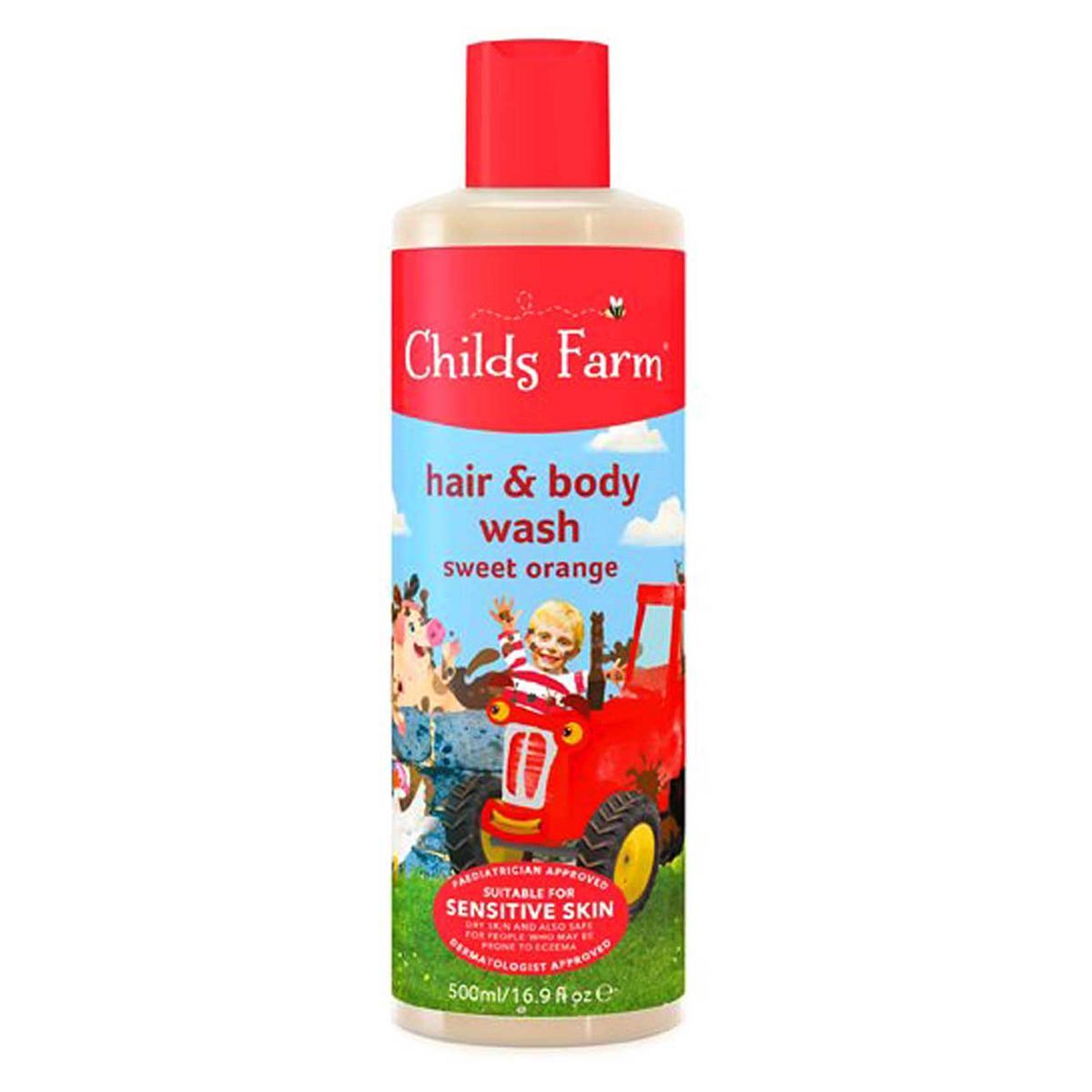 Childs Farm Hair & Body Wash Organic Sweet Orange 500ml