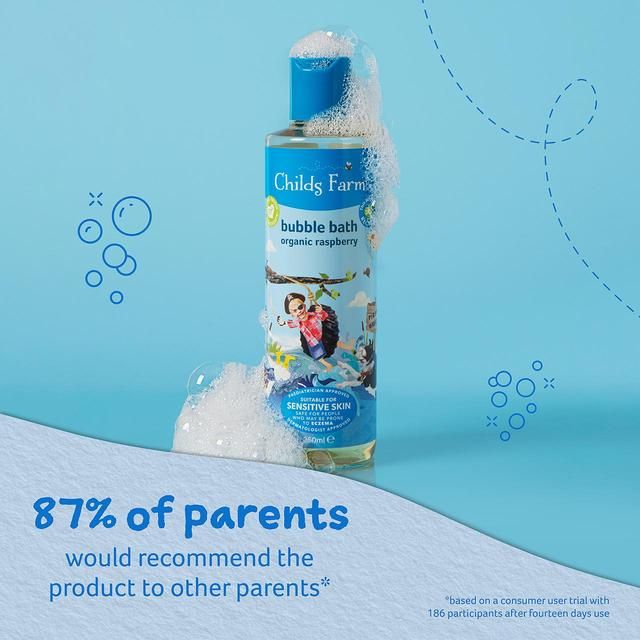 Childs Farm Kids Organic Raspberry Bubble Bath 500ml