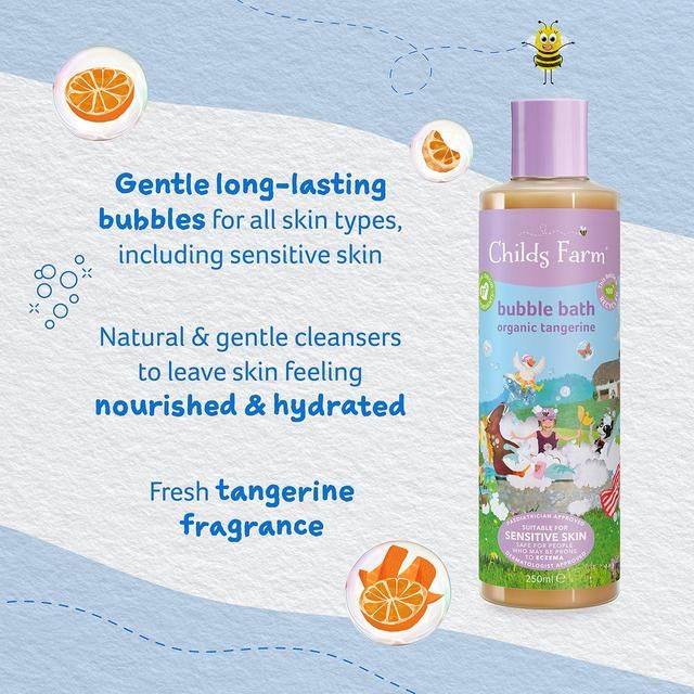 Childs Farm Kids Organic Tangerine Bubble Bath 500ml