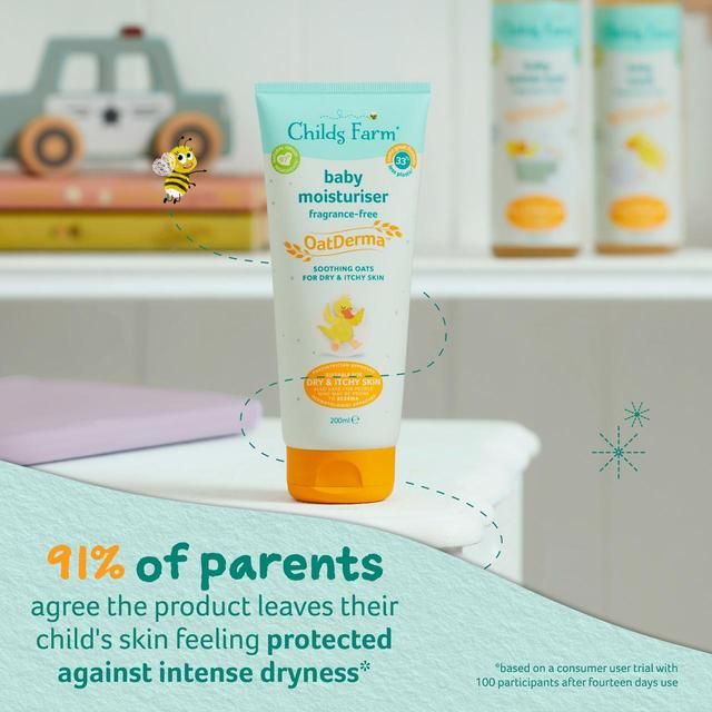 Childs Farm OatDerma Baby Moisturiser Fragrance-Free 200ml