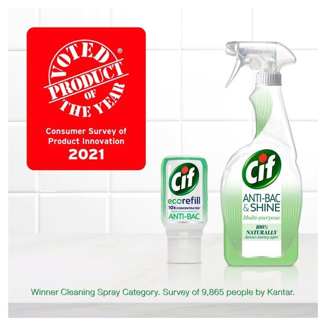 Cif Antibac & Shine Cleaner Spray Disinfectant 700ml