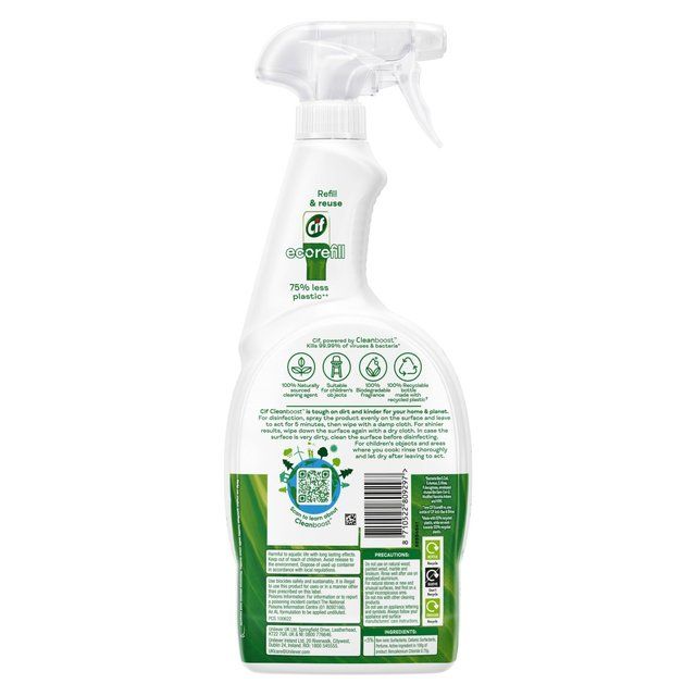 Cif Antibac & Shine Cleaner Spray Disinfectant 700ml