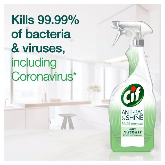 Cif Antibac & Shine Cleaner Spray Disinfectant 700ml