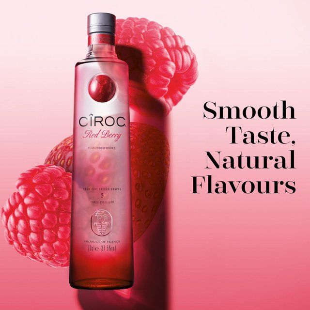 Ciroc Red Berry Flavoured Vodka 70cl