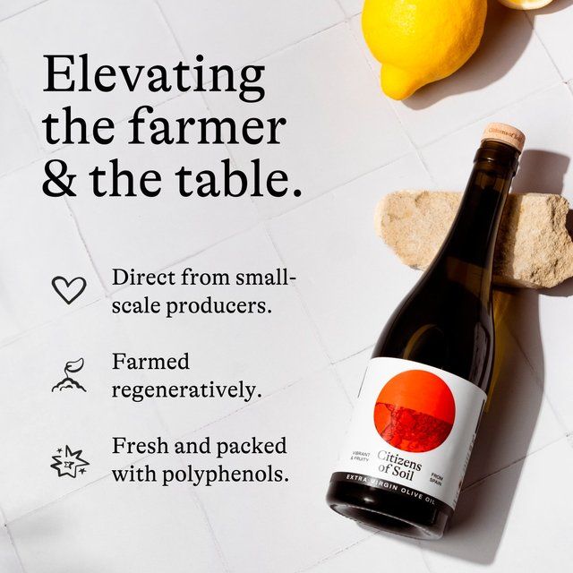 Citizens of Soil Spanish Extra Virgin Olive Oil Bottle 500ml