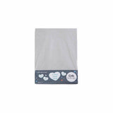 Clair De Lune Fitted Sheet Twin Pack Crib White Grey