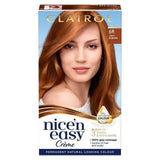 Clairol Nice'n Easy Crème Natural Looking Oil-Infused Permanent Hair Dye Light Auburn 6R