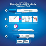 Clearblue Digital Ultra Early Pregnancy Tests 2 per pack