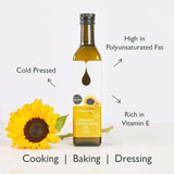 Clearspring Organic Sunflower Oil 500ml