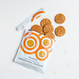 Clearspring Organic Whole Sesame Brown Rice Crackers 40g