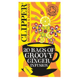 Clipper Groovy Ginger Hemp Lemongrass & Ginger Organic Infusion   20 per pack