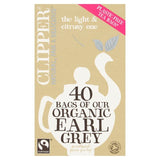 Clipper Organic & Fairtrade Earl Grey Tea Bags 40 per pack