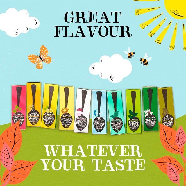 Clipper Organic Fairtrade Restoring Roots Ginger & Turmeric 20 Tea Bags 20 per pack