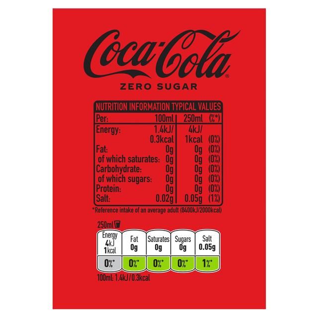 Coca-Cola Zero Sugar 2L