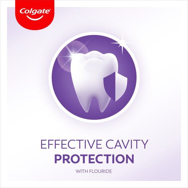 Colgate Max White Purple Reveal Mouthwash Alcohol Free 500ml 500ml