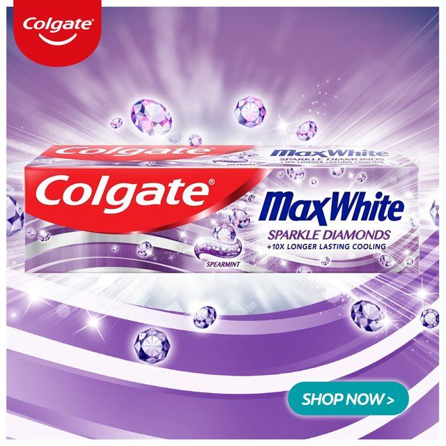Colgate Max White Sparkle Diamonds Toothpaste 75ml