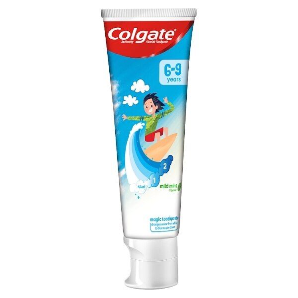 Colgate Mild Mint Flavour Kids Toothpaste 6-9 Years 75ml