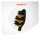 Colgate ZigZag Black Medium Toothbrush 3 per pack