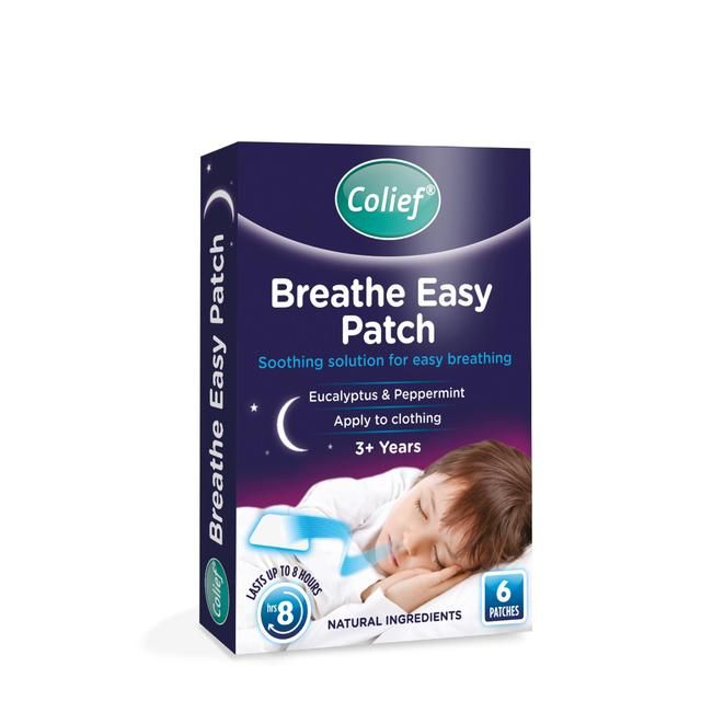 Colief Breathe Easy Patch 6 per pack