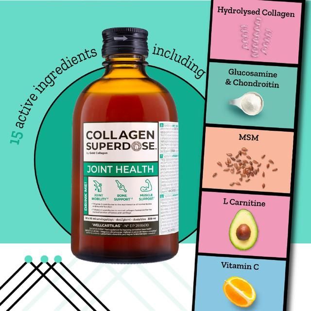Collagen Superdose by Gold Collagen Joint Health 30 day 300ml