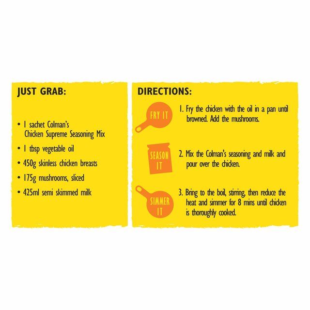 Colman's Chicken Supreme Recipe Mix 38g