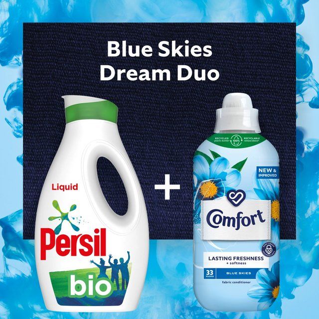Comfort Fabric Conditioner Blue Skies 33 Washes 990ml