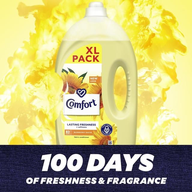Comfort Fabric Conditioner Sunshiny Days 83 Washes 2490ml