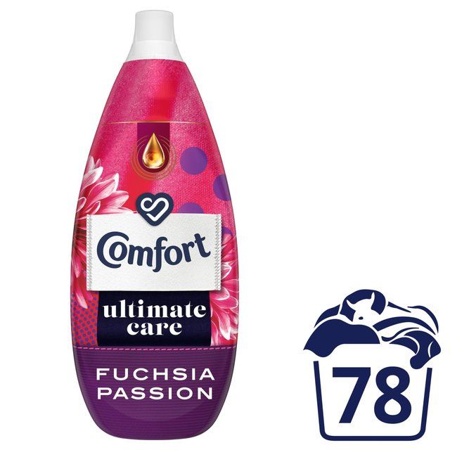 Comfort Ultimate Care Fuchsia Passion Fabric Conditioner 78 Wash 1.178L