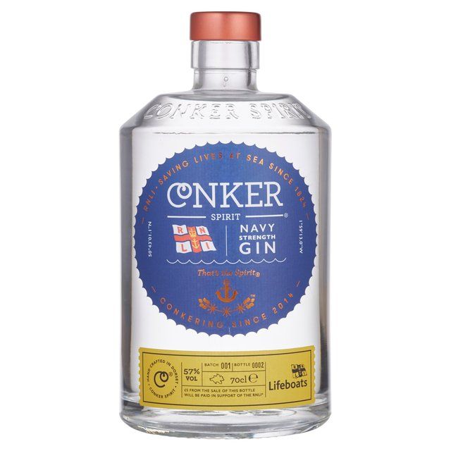 Conker Spirit RNLI Navy Strength Gin 70cl