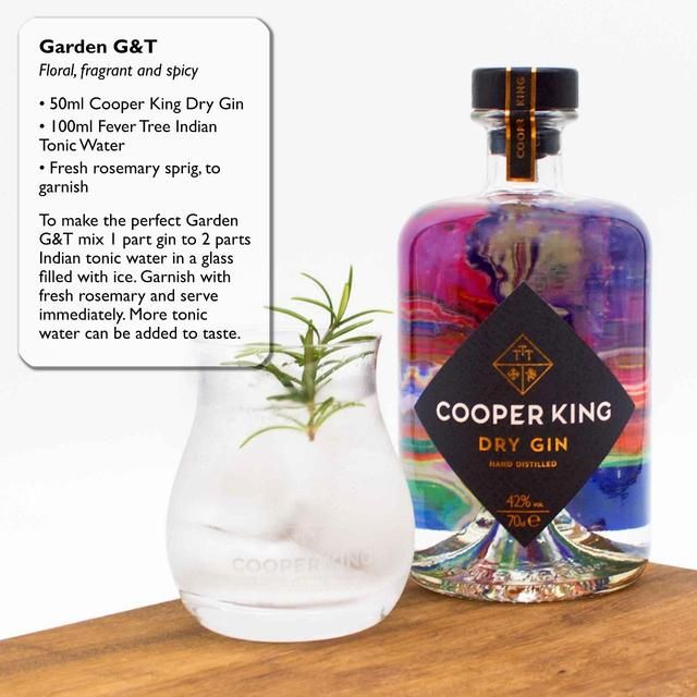 Cooper King Dry Gin 70cl