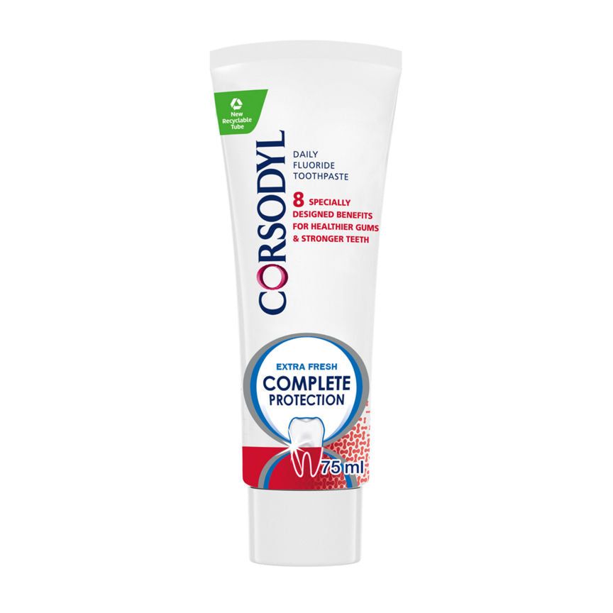 Corsodyl Complete Protection Gum Care Toothpaste Extra Fresh