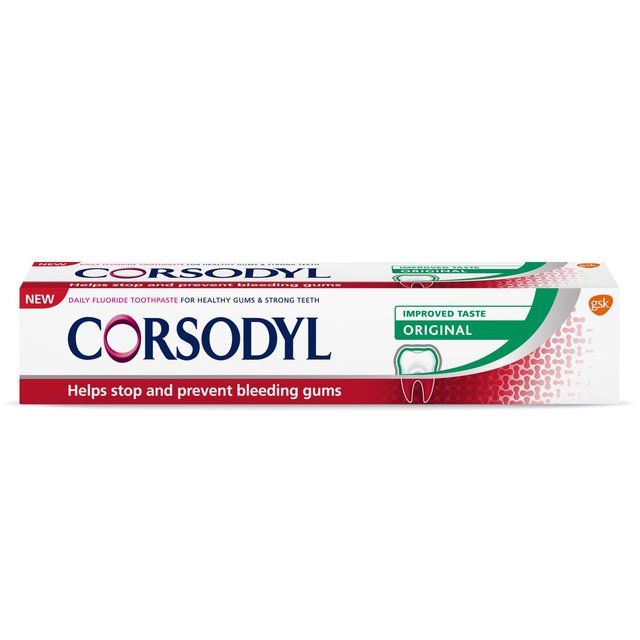 Corsodyl Gum Toothpaste Daily Flouride Gum & Teeth Care 75ml