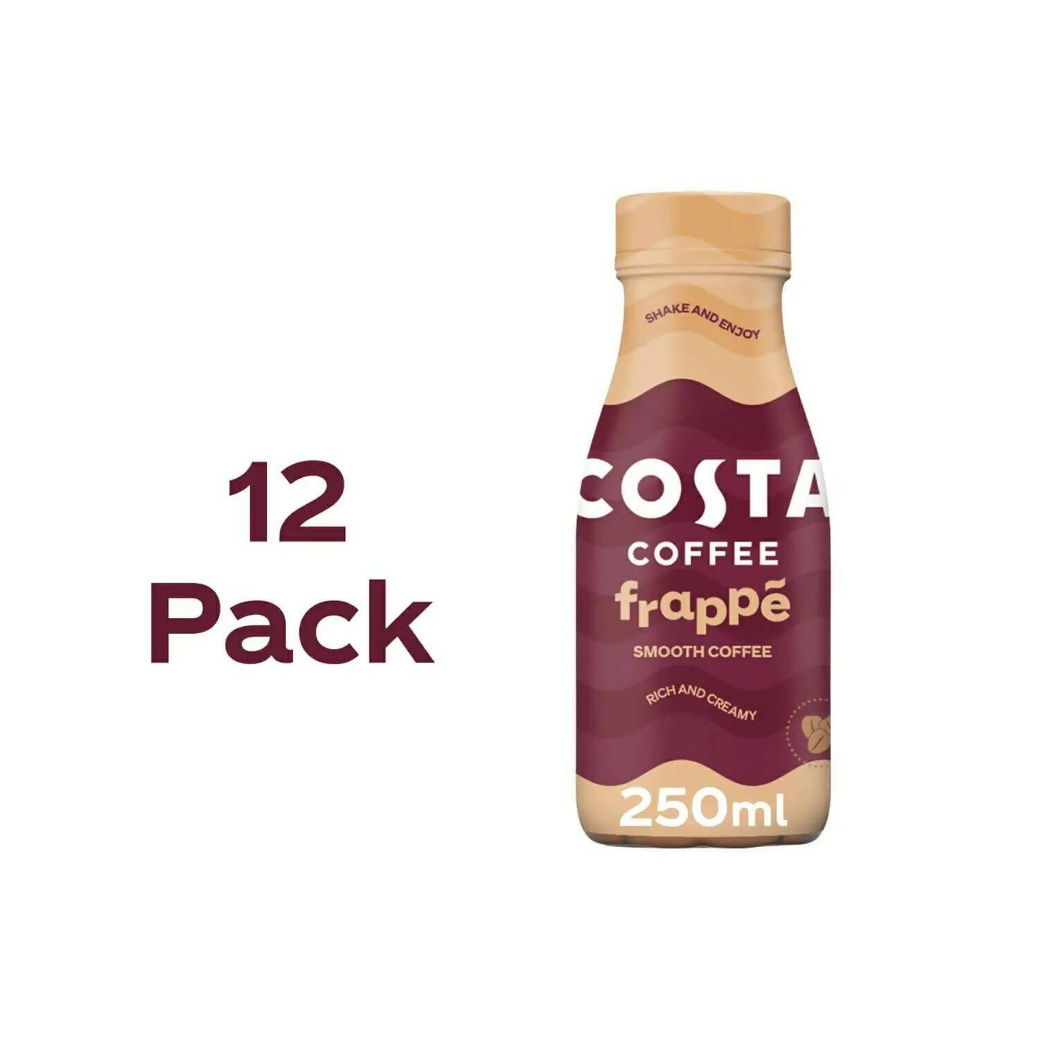 Costa Coffee Frappé Smooth Coffee 12x250ml