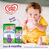 Cow & Gate 2 Follow On Baby Milk Formula Liquid 6-12 Months Multipack 4 x 200ml