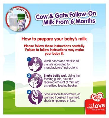 Cow & Gate 2 Follow-On Milk 200ml