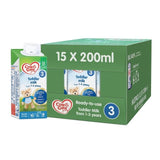 Cow & Gate 3 Toddler Milk Formula Liquid Multipack 15 x 200ml