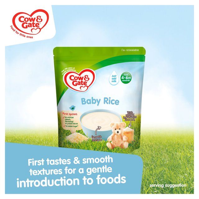 Cow & Gate Baby Rice 4-6 mths+ 100g