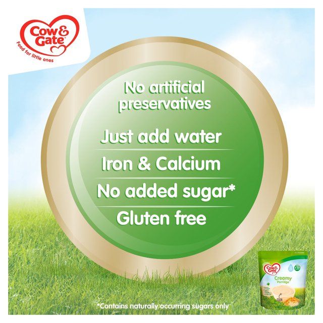 Cow & Gate Creamy Porridge 4-6 mths+ 125g