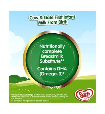 Cow & Gate First Infant Milk 6 x 200ml