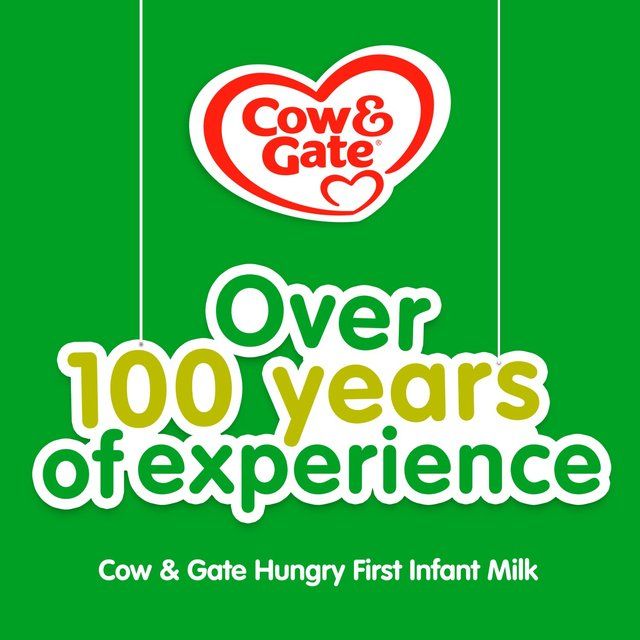 Cow & Gate Hungry First Baby Milk Formula Powder from Birth 800g