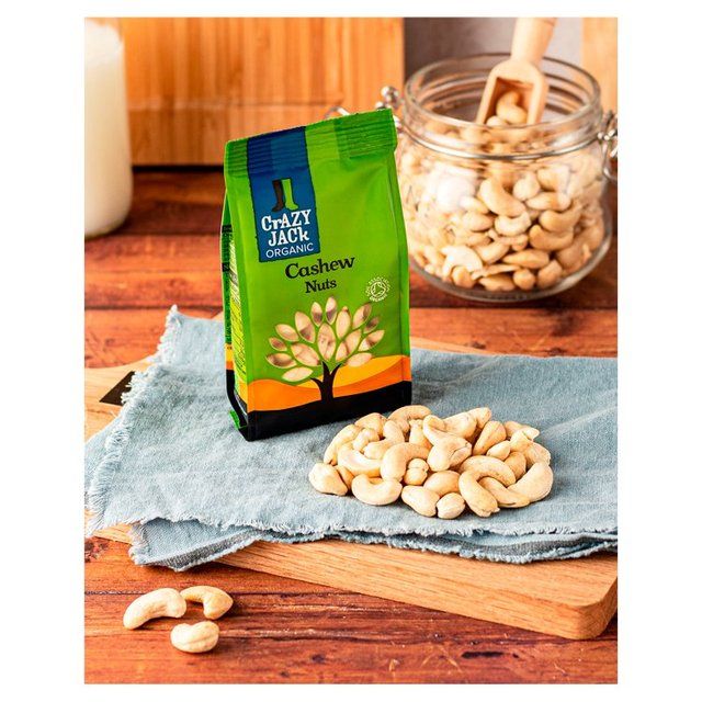 Crazy Jack Organic Cashew Nuts 100g