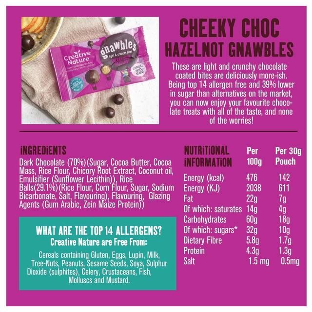 Creative Nature Magibles Cheeky Choc Hazelnot 30g