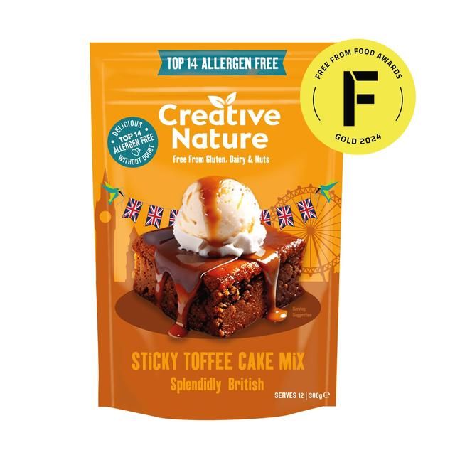 Creative Nature Splendid Sticky Toffee Pudding Mix 300g