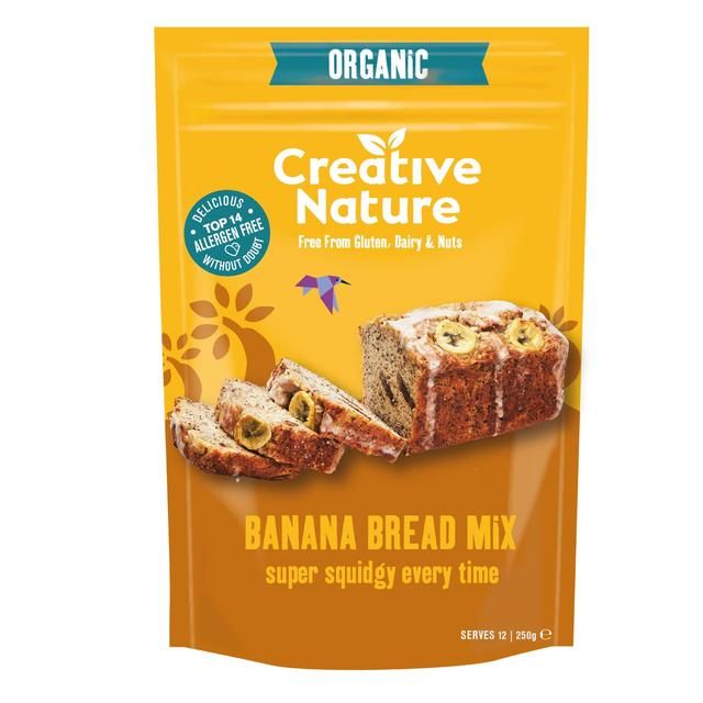 Creative Nature Wholegrain Banana Bread Baking Mix 250g